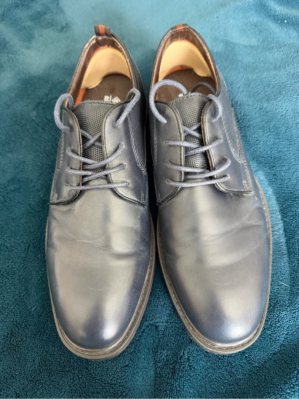 Call It Spring Men's Navy Blue Derby Lace-Up Shoes
